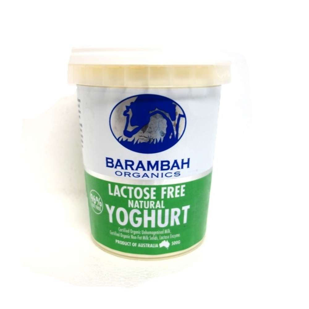 Barambah Organic Yoghurt - Lactose Free