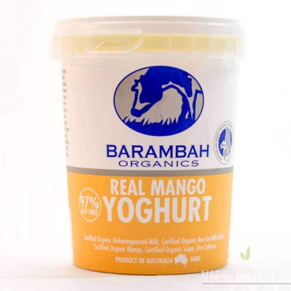 Barambah Organic Yoghurt - Mango