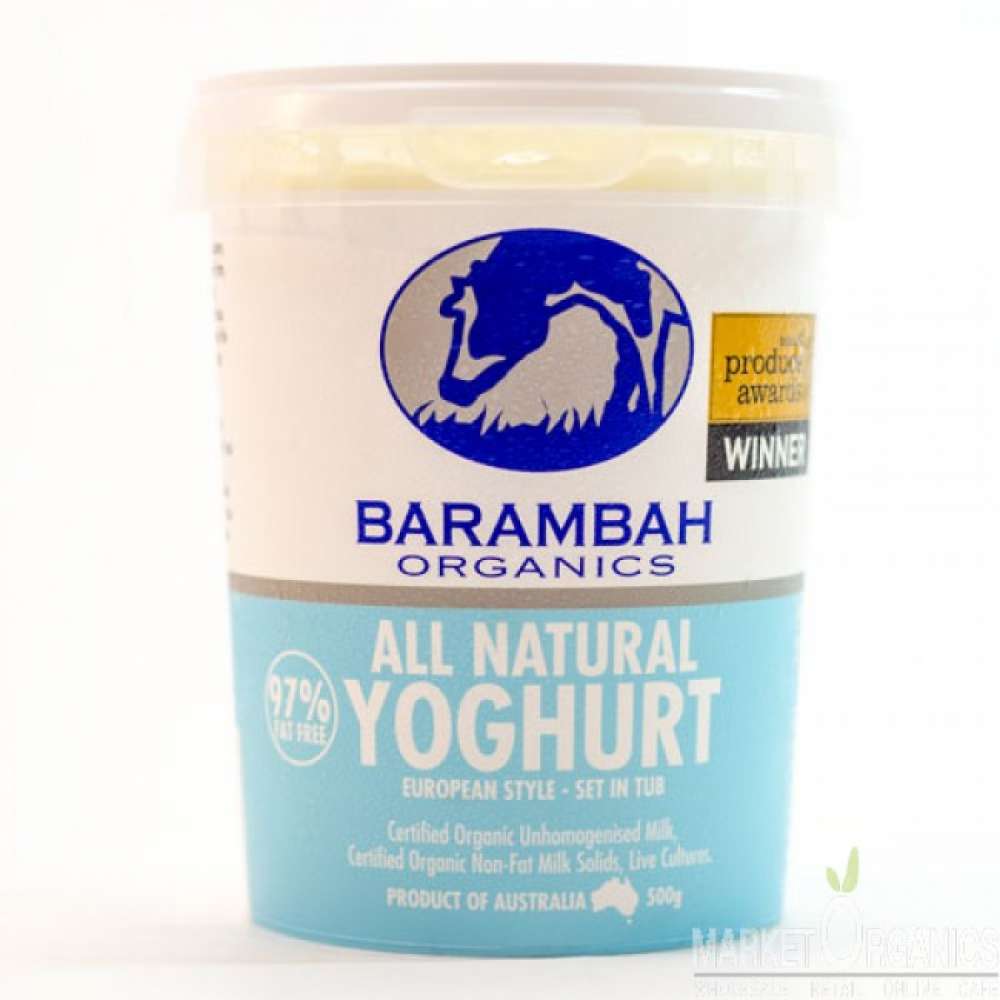 Barambah Organic Yoghurt - Natural