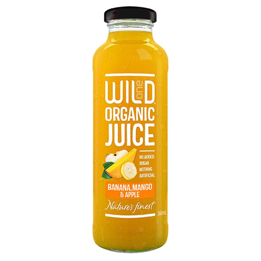 Organic Banana, Mango & Apple Juice