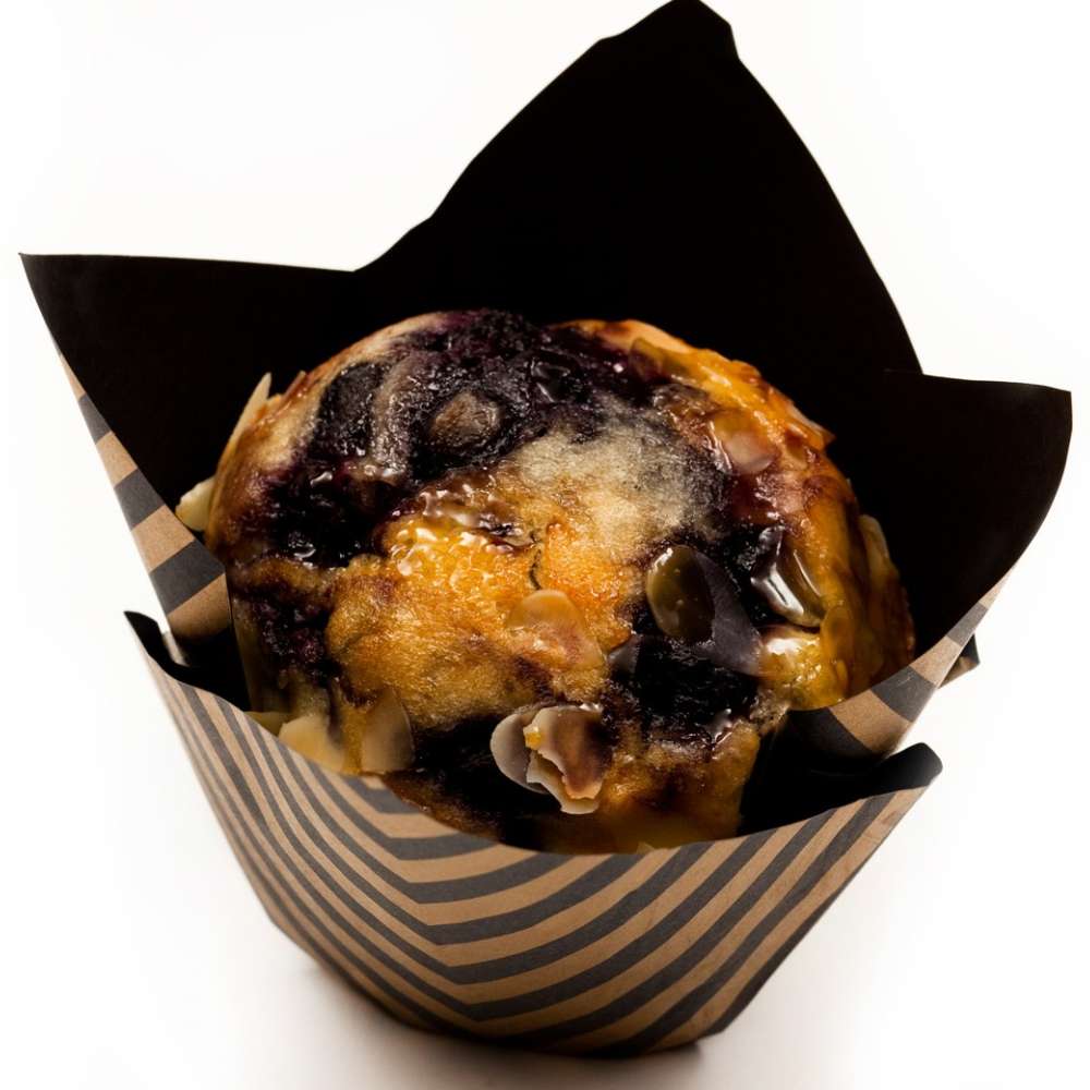 Bob & Pete's Blueberry Ricotta Lemon Muffin