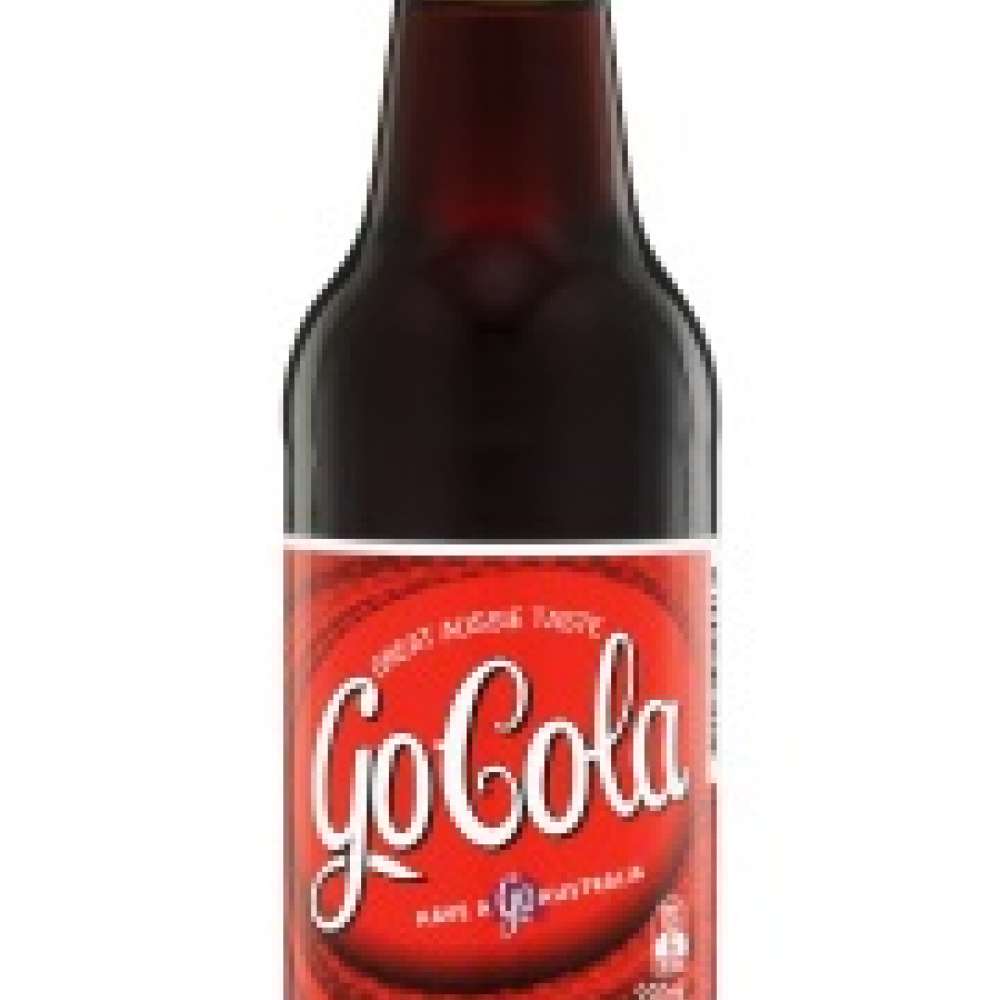 Berts Go Cola Glass Bottle