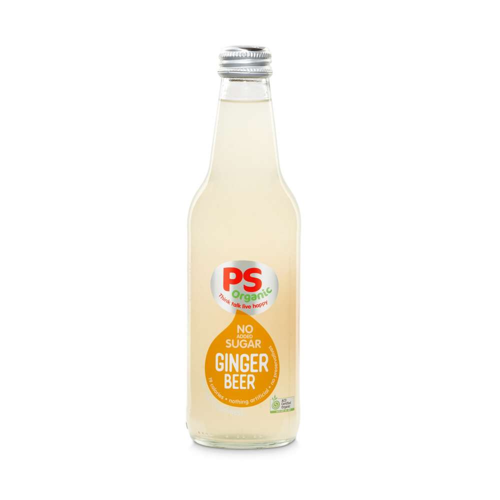 PS Organics No Sugar Ginger Beer