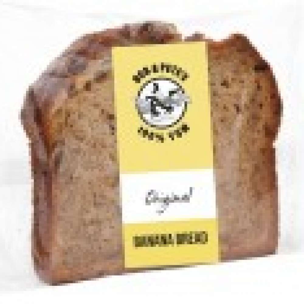 Individually Wrapped Banana Bread Slices