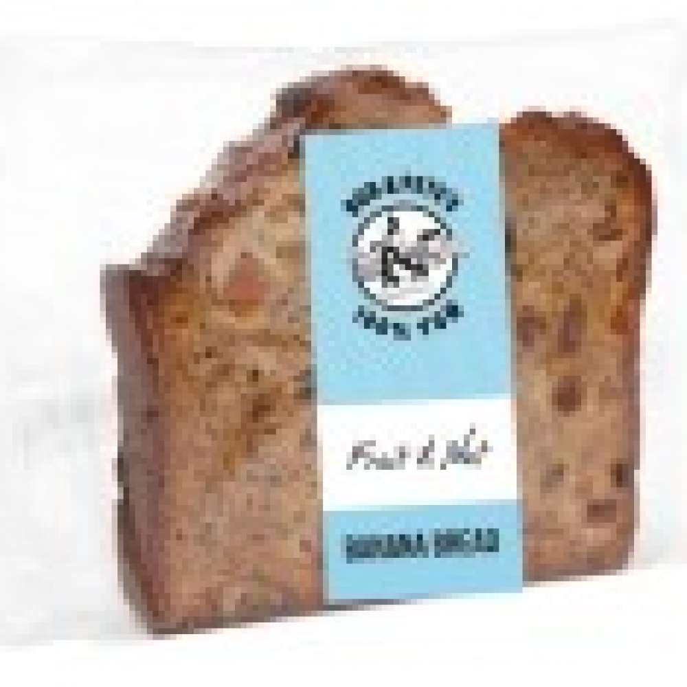 Individually Wrapped Fruit & Nut Banana Bread