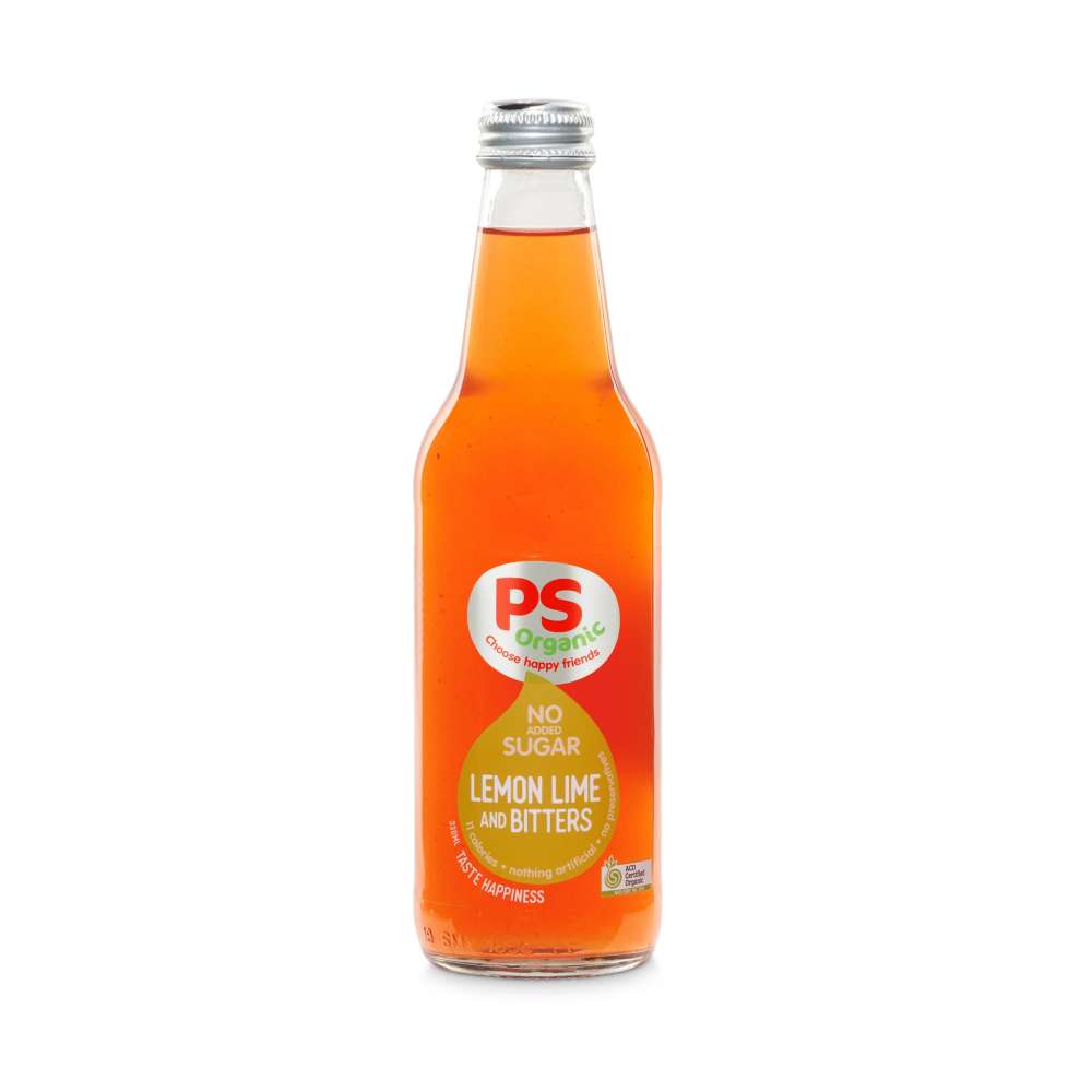 PS Organics No Sugar Lemon Lime Bitters