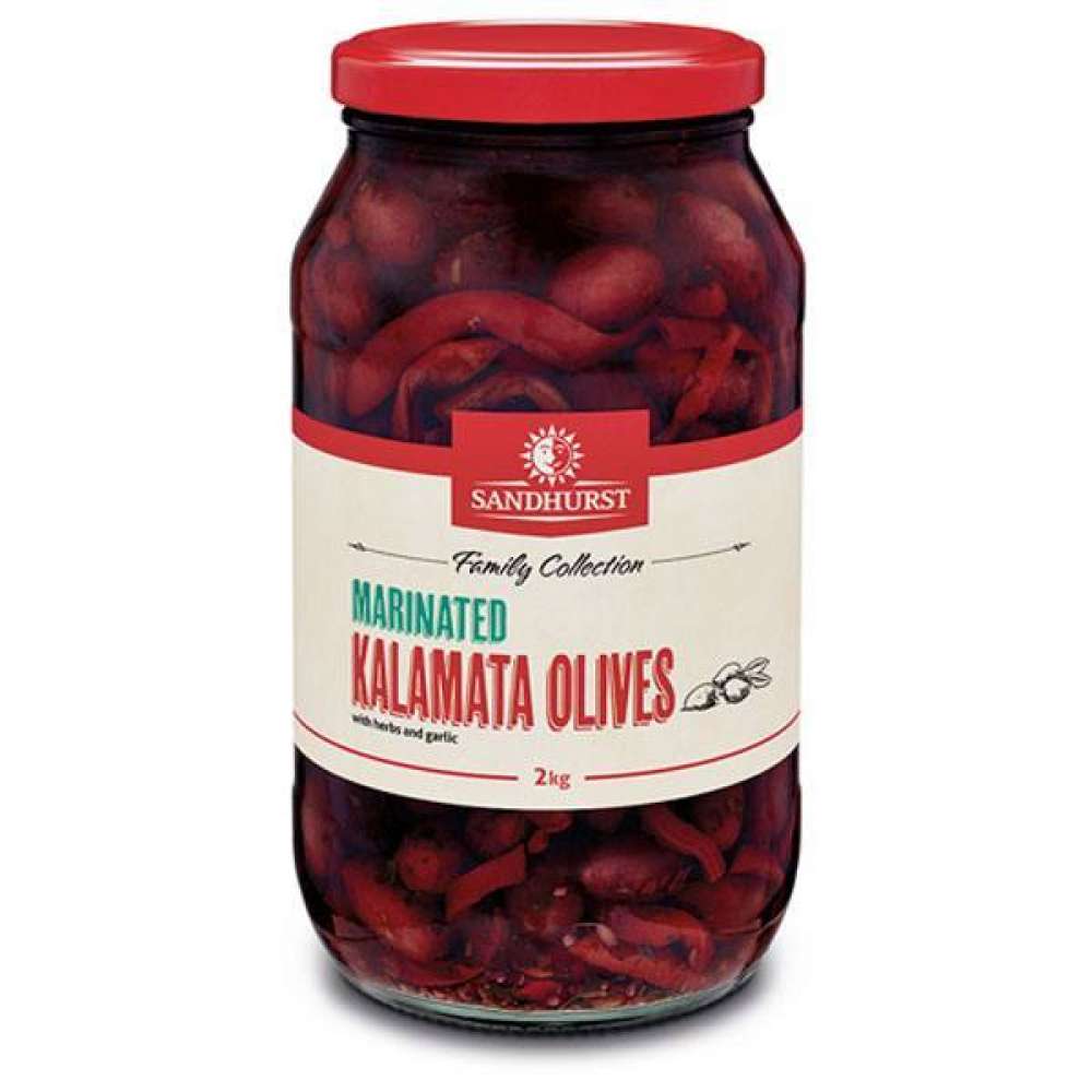 Sandhurst Whole Kalamata Olives 2kg