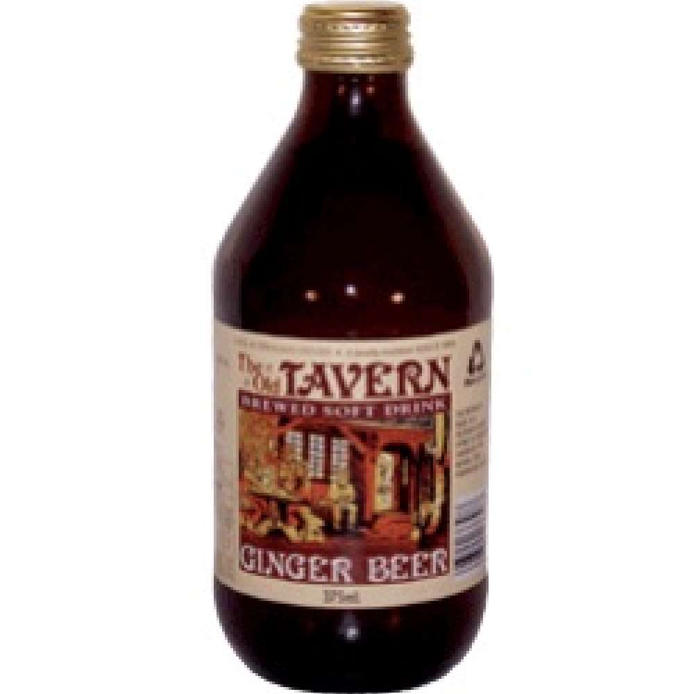 Berts Old Tavern Ginger Beer Glass Bottle