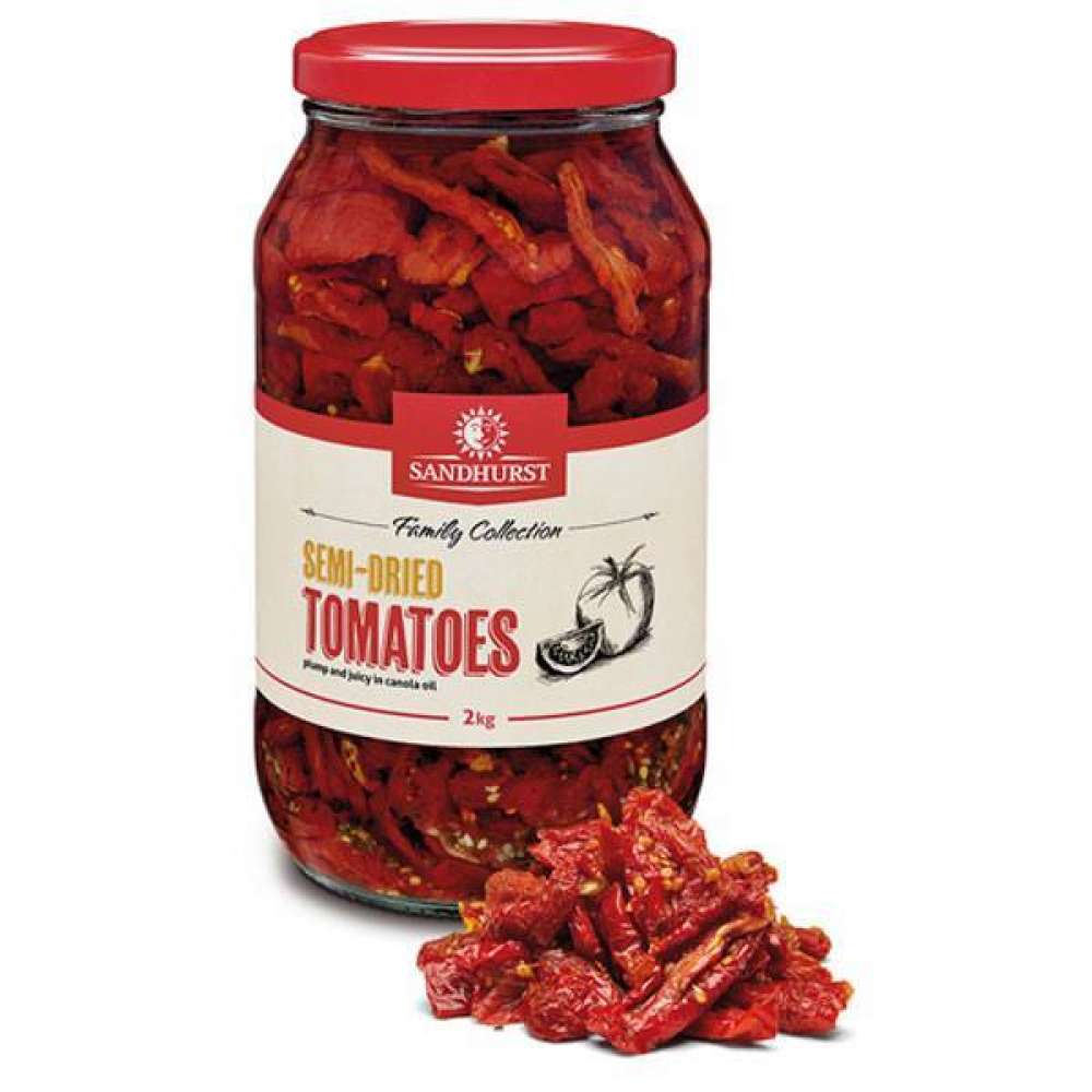 Sandhurst Semi Dried Tomatoes 2kg