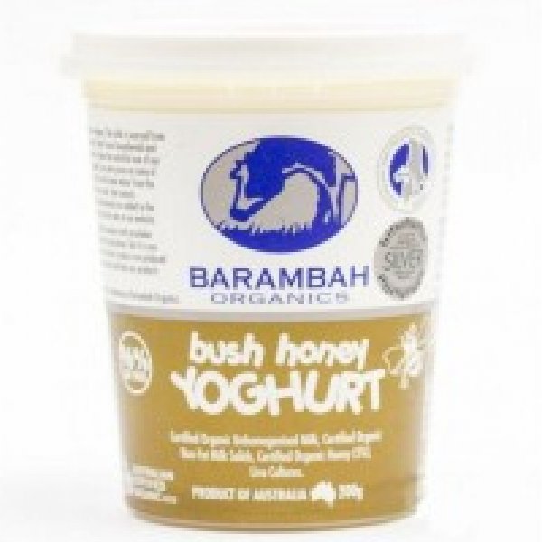 Barambah Organic Yoghurt - Bush Honey