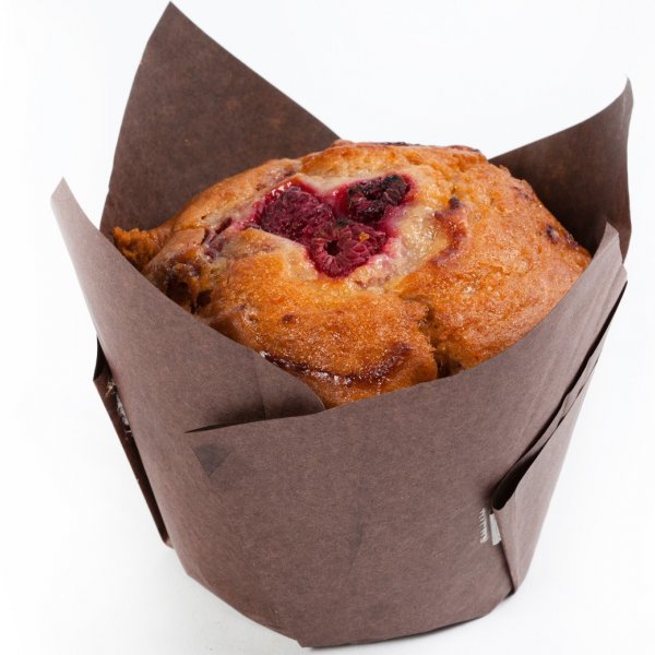 Bob & Pete's Cafe Raspberry Muffin