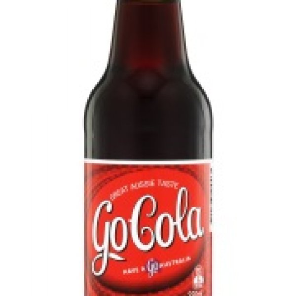 Berts Go Cola Glass Bottle