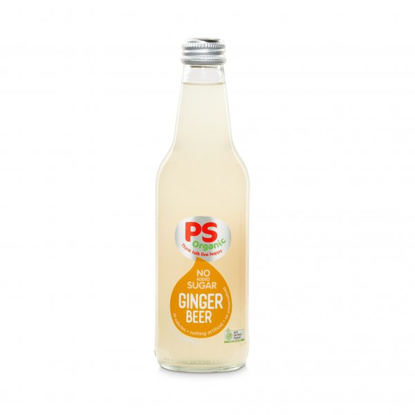 PS Organics No Sugar Ginger Beer