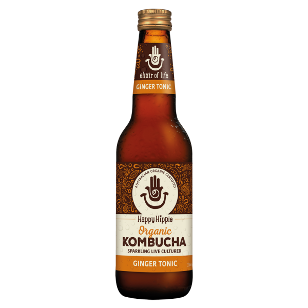 Happy Hippie Ginger Tonic Kombucha
