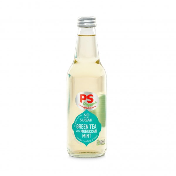 PS Organics Green Tea with Moroccan Mint Iced Tea