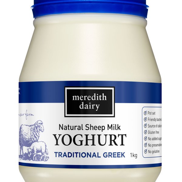 Meredith Sheeps Milk Yoghurt - Blue Label