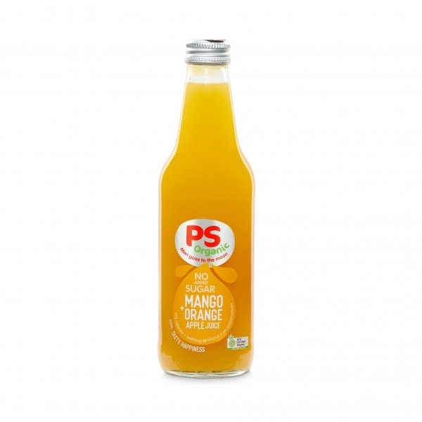 PS Organics Mango, Orange & Apple Juice