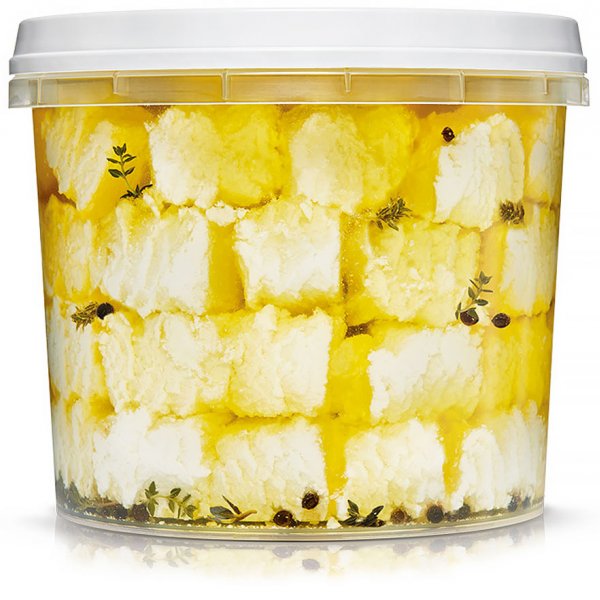 Meredith Marinated Goats Cheese In Oil  - 2kg Bucket