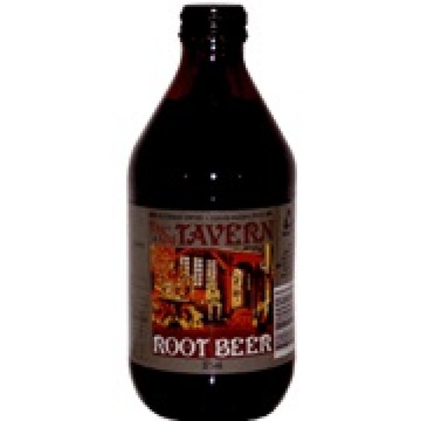 Berts Old Tavern Root Beer Glass Bottle