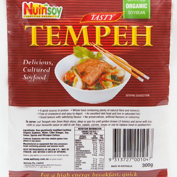 Nutrisoy Tasty Tempeh 300g