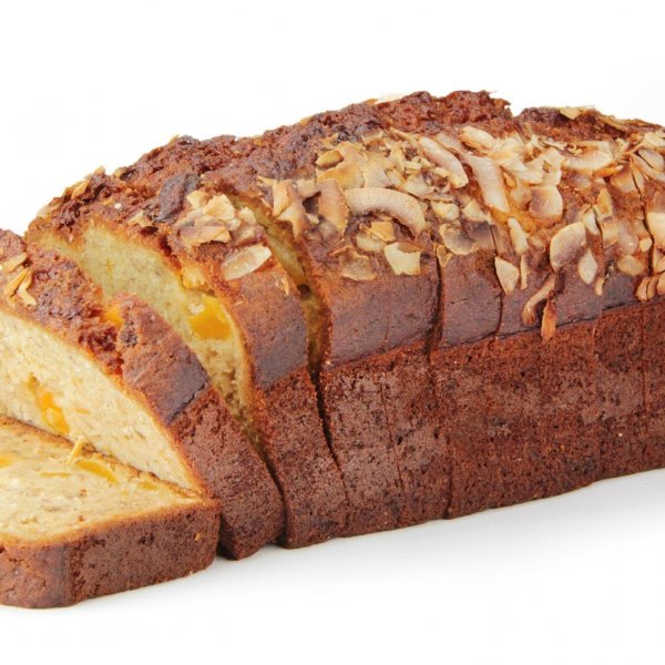 Mango & Coconut Banana Bread