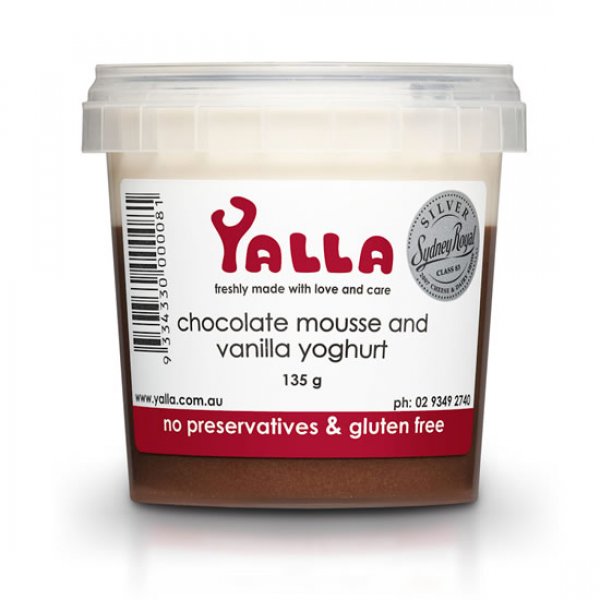 Chocolate Mousse & Vanilla Yoghurt