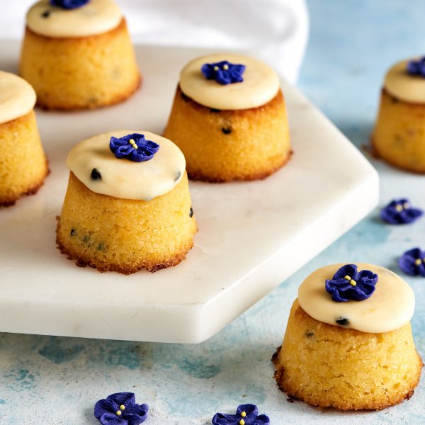 G/F Passionfruit Polenta Babycakes