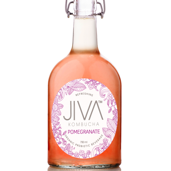 JIVA Pomegranate Kombucha